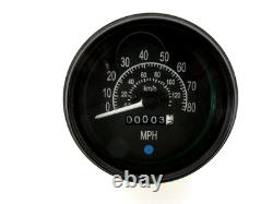 80 MPH Speedometer Temp Oil Fuel Amp Gauge Set for Willys MB Jeep Ford CJ GPW
