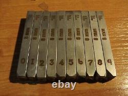 8 mm Stamp Punch set digital stamps Punch Ford-GPW-Jeep