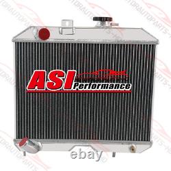 ASI 3 Row Aluminum Radiator For 1941-1952 Jeep Willys MB/CJ-2A/M38 Ford GPW