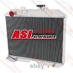 ASI 3 Row Aluminum Radiator For 1941-1952 Jeep Willys MB/CJ-2A/M38 Ford GPW