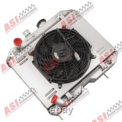 ASI 3 Row Radiator Shroud Fan For Jeep Willys MB/CJ-2A/M38/Ford GPW 1941-1952