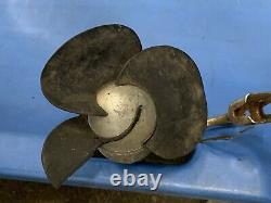 Accessory Fan Dash Column Mount Original Firestone Marked 40s 50s 2 Speed WORKS