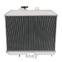 Aluminum 3 Row Radiator For 1941-1952 1950 Jeep Willys MB/CJ-2A/M38 Ford GPW