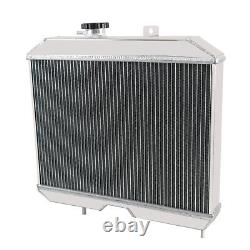 Aluminum 3 Row Radiator For 1941-1952 1950 Jeep Willys MB/CJ-2A/M38 Ford GPW