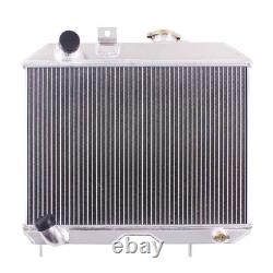 Aluminum 3-Row Radiator For 1941-1952 Jeep Willys CJ2A CJ3 M38 Ford GPW