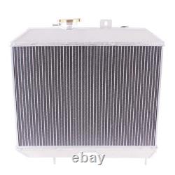 Aluminum 3-Row Radiator For 1941-1952 Jeep Willys CJ2A CJ3 M38 Ford GPW