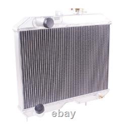 Aluminum 3-Row Radiator For 1941-1952 Jeep Willys CJ2A CJ3 M38 Ford GPW