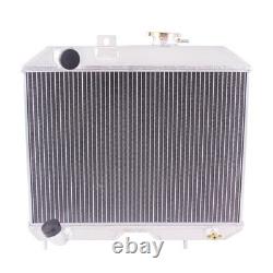 Aluminum 3-Row Radiator For 1941-1952 Jeep Willys CJ2A CJ3 M38 Ford GPW