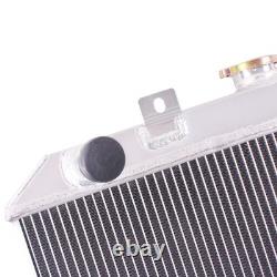 Aluminum 3-Row Radiator For 1941-1952 Jeep Willys CJ2A CJ3 M38 Ford GPW