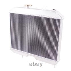 Aluminum 3-Row Radiator For 1941-1952 Jeep Willys CJ2A CJ3 M38 Ford GPW
