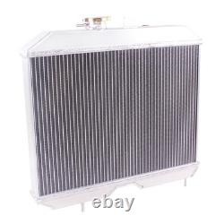 Aluminum 3-Row Radiator For 1941-1952 Jeep Willys CJ2A CJ3 M38 Ford GPW