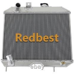 Aluminum 3 Row Radiator For 41-1952 Jeep Willys MB/CJ-2A/M38/Ford GPW 2.2L 134Cu