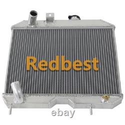 Aluminum 3 Row Radiator For 41-1952 Jeep Willys MB/CJ-2A/M38/Ford GPW 2.2L 134Cu