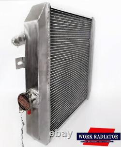 Aluminum Cooling Radiator fit 1941-1952 1943 Jeep Willys MB CJ-2A M38 / Ford GPW