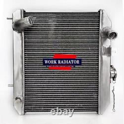 Aluminum Cooling Radiator fit 1941-1952 1943 Jeep Willys MB CJ-2A M38 / Ford GPW