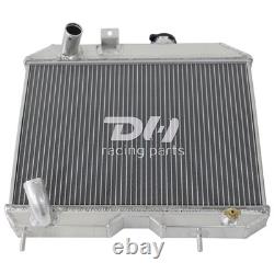 Aluminum Radiator 3 Core Fit 1941-1952 44 Jeep Willys CJ2 CJ-2A CJ3 M38 Ford GPW