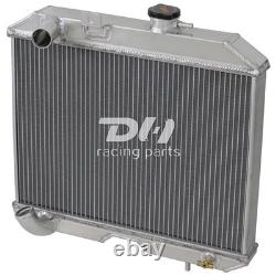 Aluminum Radiator 3 Core Fit 1941-1952 44 Jeep Willys CJ2 CJ-2A CJ3 M38 Ford GPW
