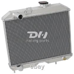 Aluminum Radiator 3 Core Fit 1941-1952 44 Jeep Willys CJ2 CJ-2A CJ3 M38 Ford GPW