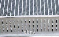 Aluminum Radiator&Fans For 1941-1952 Ford GPW 1942 1943 1944 1945 1946 1947 1948