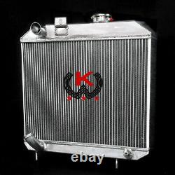 Aluminum Radiator For Jeep Willys M38 CJ-2A CJ-3A MB 1941-1952 1944 1945 1946 47