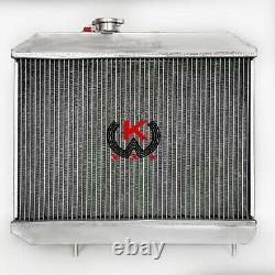 Aluminum Radiator For Jeep Willys M38 CJ-2A CJ-3A MB 1941-1952 1944 1945 1946 47