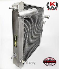 Aluminum Radiator For Jeep Willys M38 CJ-2A CJ-3A MB 1941-1952 1944 1945 1946 47