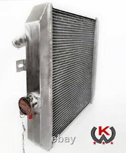 Aluminum Radiator For Jeep Willys M38 CJ-2A CJ-3A MB 1941-1952 1944 1945 1946 47