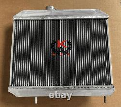 Aluminum Radiator For Jeep Willys M38 CJ-2A CJ-3A MB 1941-1952 1944 1945 1946 47