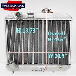 Aluminum Radiator fit 1941-1952 1942 1943 1944 1945 1946 Jeep Willys Ford GPW MT