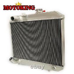 Aluminum Radiator for 1941-1952 51 Jeep Willys M38 CJ-2A CJ-3A CJ2A MB Ford GPW