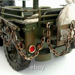 Antique Handmade WWII US Army Military Jeep Willys MB Ford GPW Vehicle Truck Kit