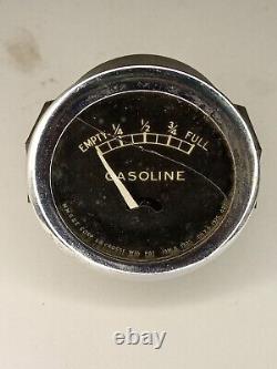 Antique Vintage car hot rod jeep ford Original 1930s automotive fuel gas gauge