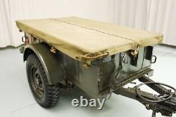 CANVAS COVER Willys Fit For Jeep MB, Ford GPW, tarpaulin trailer, Trailer Cover