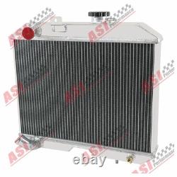 CC5241 3 Row Radiator Fits 1941-1952 48 Ford GPWith Jeep Willys MB CJ-2A M38 L4 L6