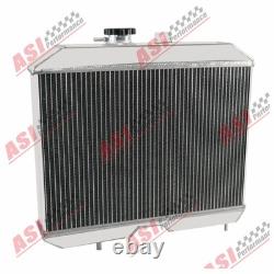 CC5241 3 Row Radiator Fits 1941-1952 48 Ford GPWith Jeep Willys MB CJ-2A M38 L4 L6