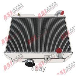 CC5241 3 Row Radiator Fits 1941-1952 48 Ford GPWith Jeep Willys MB CJ-2A M38 L4 L6