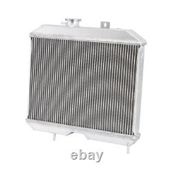 CU5241 3 Row Aluminum Radiator For Jeep Willys MB/CJ-2A/M38 Ford GPW 1941-1952