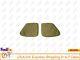 Canvas Crash Pads Prefitted Fits 41-45 Willys Jeep Ford Mb, Gpw -a2910-11 Pads
