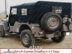 Canvas Soft Top For JEEP WILLYS MB GPW -Correct OD Green/Brown/Black G-503