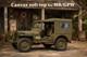 Canvas Soft Top For Willys Jeep Mb Ford Gpw Od Green/brown/grey/black G-503