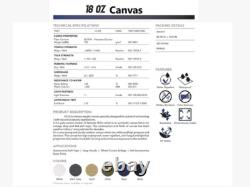 Canvas Soft Top For WILLYS JEEP MB FORD GPW OD Green/Brown/GREY/Black G-503