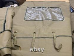 Canvas Soft Top For WILLYS JEEP MB FORD GPW OD Green/Brown/GREY/Black G-503