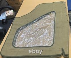 Canvas Soft Top For WILLYS JEEP MB FORD GPW OD Green/Brown/GREY/Black G-503