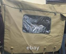Canvas Soft Top For WILLYS JEEP MB FORD GPW OD Green/Brown/GREY/Black G-503