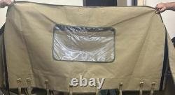 Canvas Soft Top For WILLYS JEEP MB FORD GPW OD Green/Brown/GREY/Black G-503