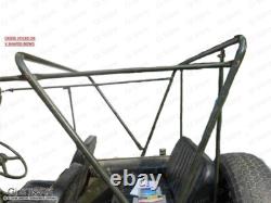 Canvas Soft Top For Willys Jeep MB Ford GPW Hotchkiss OD Green/Brown/Black