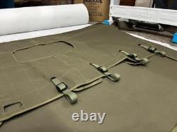 Canvas Soft Top For Willys Jeep MB Ford GPW Hotchkiss OD Green/Brown/Grey/Black