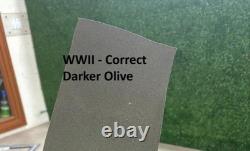 Canvas Soft Top For Willys Jeep MB Ford GPW Hotchkiss OD Green/Brown/Grey/Black