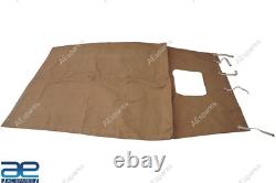 Canvas Soft Top Tan Color Fits For Willys Jeeps Ford MB GPW NEW