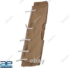 Canvas Soft Top Tan Color Fits For Willys Jeeps Ford MB GPW @UK